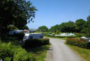 vue mer depuis la partie camping pur