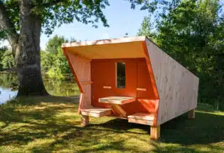 cabane randonneur cycliste gr34